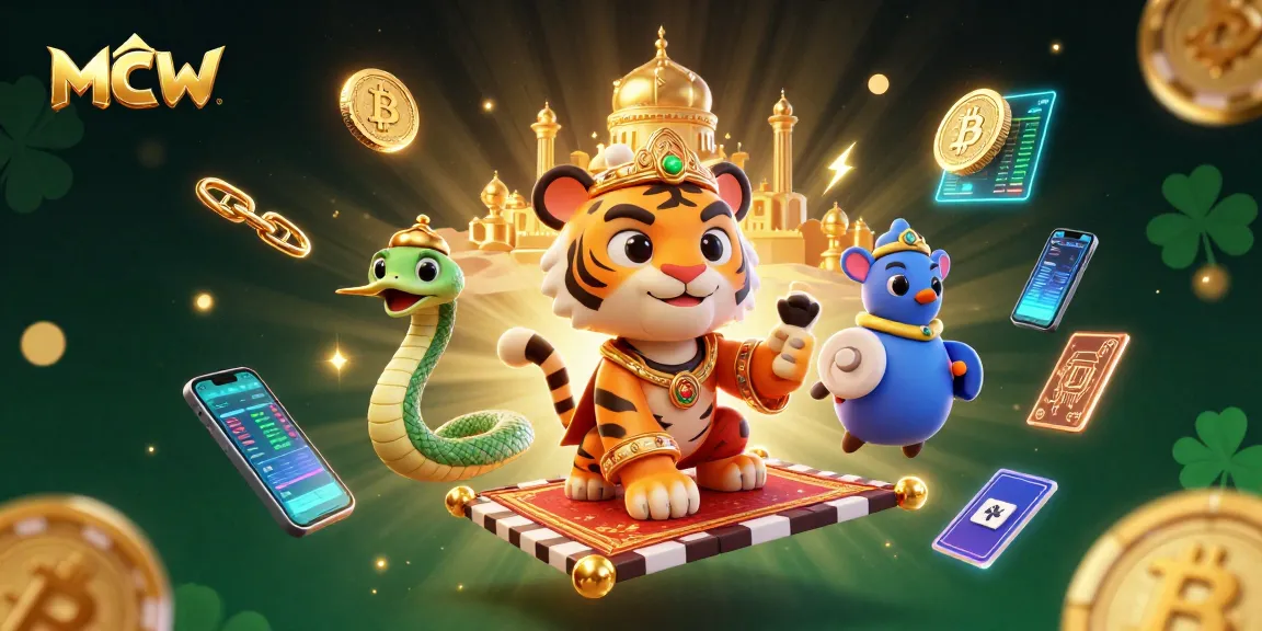 Spin and win with MCW as the tiger sultan and genie unveil a world of casino treasures.